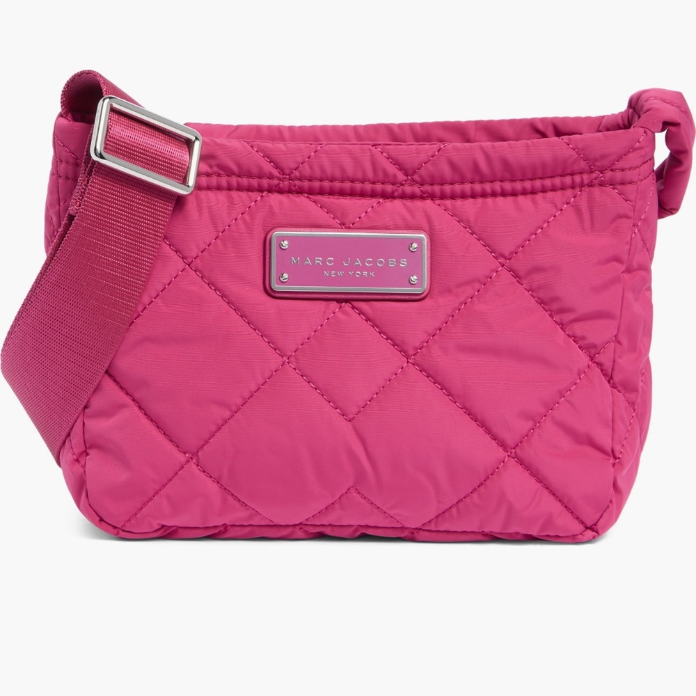 Marc Jacobs Pink Quilted Crossbody Bag